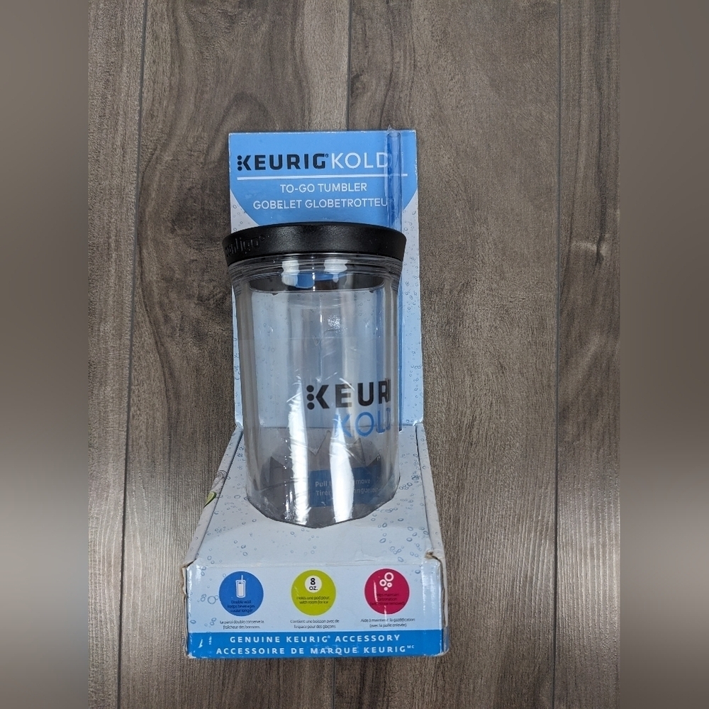 NWT Keurig Kold To Go Tumbler Contigo